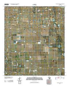 Hockley Mound 2010 topographic map thumbnail