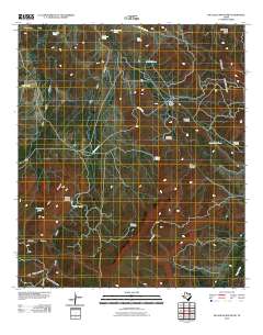 Big Aguja Mountain 2010 topographic map thumbnail