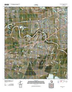 Sugar Land 2010 topographic map thumbnail