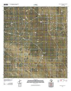 Santa Elena SE 2010 topographic map thumbnail