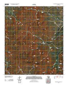 Buckhorn Mountain 2010 topographic map thumbnail