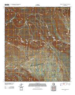 Amarilla Mountain 2010 topographic map thumbnail