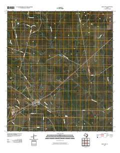 Berclair 2010 topographic map thumbnail