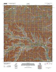 Big Canyon Ranch 2010 topographic map thumbnail