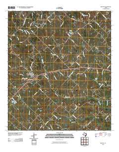 Burton 2010 topographic map thumbnail