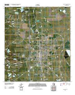 Angleton 2010 topographic map thumbnail