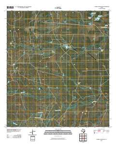 Caiman Creek NW 2010 topographic map thumbnail