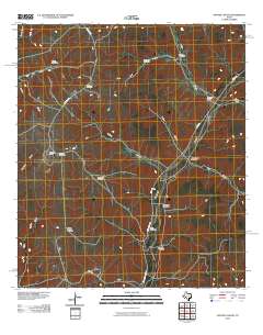 Antone Canyon 2010 topographic map thumbnail