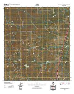 Callaghan Ranch North 2010 topographic map thumbnail