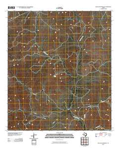 Black Waterhole 2010 topographic map thumbnail
