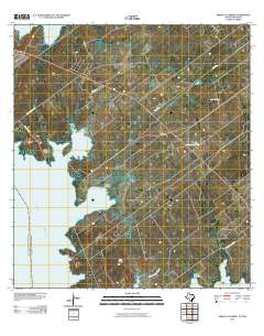 Arroyo Clareno 2010 topographic map thumbnail