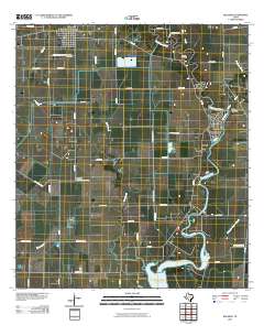 Blessing 2010 topographic map thumbnail
