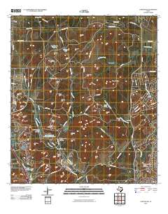 Camp Bullis 2010 topographic map thumbnail