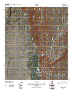 Candelaria 2010 topographic map thumbnail