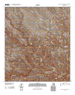 Candilla Canyon West 2010 topographic map thumbnail