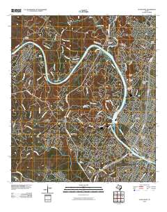 Austin West 2010 topographic map thumbnail