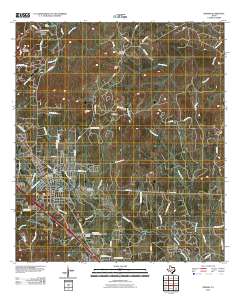 Boerne 2010 topographic map thumbnail