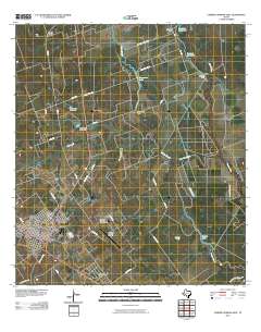 Carrizo Springs East 2010 topographic map thumbnail