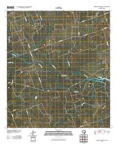 Carrizo Springs NW 2010 topographic map thumbnail