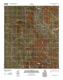 Cathedral Mountain 2010 topographic map thumbnail