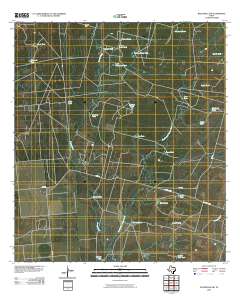 Batesville SW 2010 topographic map thumbnail