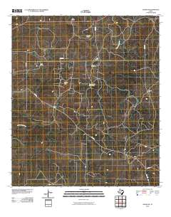 Adams SW 2010 topographic map thumbnail