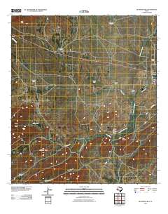 Beckwith Hills 2010 topographic map thumbnail