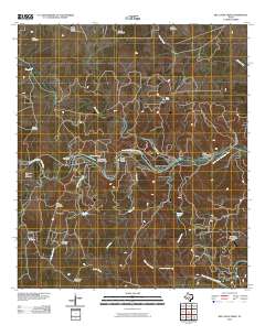 Bee Caves Creek 2010 topographic map thumbnail