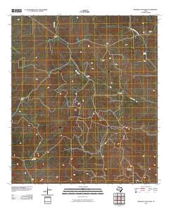 Brokeleg Mountain 2010 topographic map thumbnail