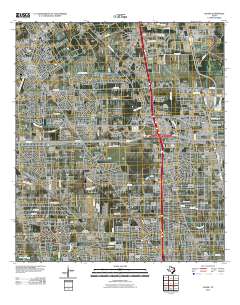 Aldine 2010 topographic map thumbnail
