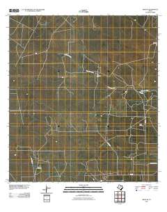 Bruni SE 2010 topographic map thumbnail