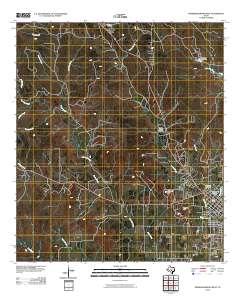 Fredericksburg West 2010 topographic map thumbnail