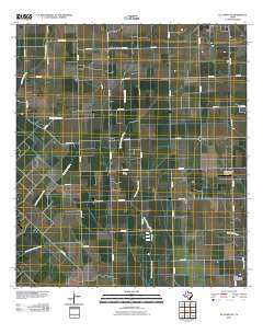El Campo SE 2010 topographic map thumbnail