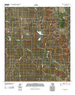 Frio Town NE 2010 topographic map thumbnail