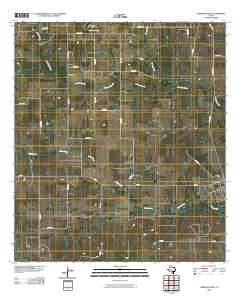 Christine West 2010 topographic map thumbnail