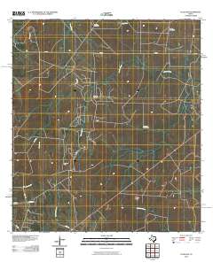 Clegg SW 2010 topographic map thumbnail