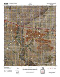 Deep Well Ranch NW 2010 topographic map thumbnail