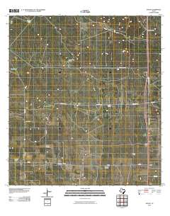 Encino 2010 topographic map thumbnail