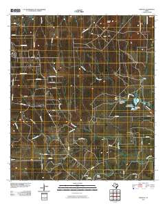 Dewville 2010 topographic map thumbnail
