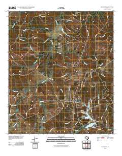 Colmesneil 2010 topographic map thumbnail