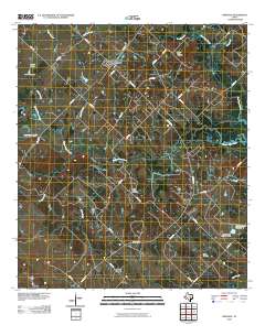 Dime Box 2010 topographic map thumbnail