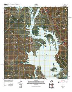 Dinero 2010 topographic map thumbnail
