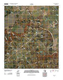 Gause 2010 topographic map thumbnail