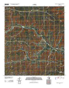 Geddis Canyon NW 2010 topographic map thumbnail