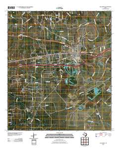 Columbus 2010 topographic map thumbnail
