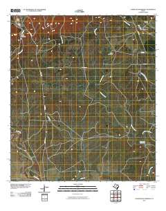 Comanche Waterhole 2010 topographic map thumbnail
