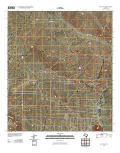 Dog Canyon 2010 topographic map thumbnail
