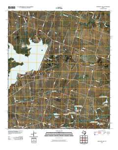 Granger Lake 2010 topographic map thumbnail