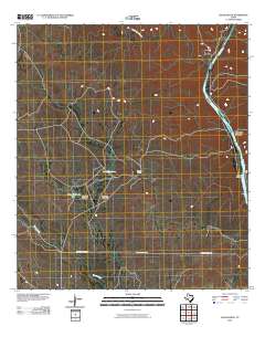Gillis Ranch 2010 topographic map thumbnail