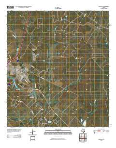 Cotulla 2010 topographic map thumbnail